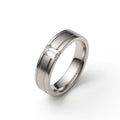 Titan Baguette Band Ring