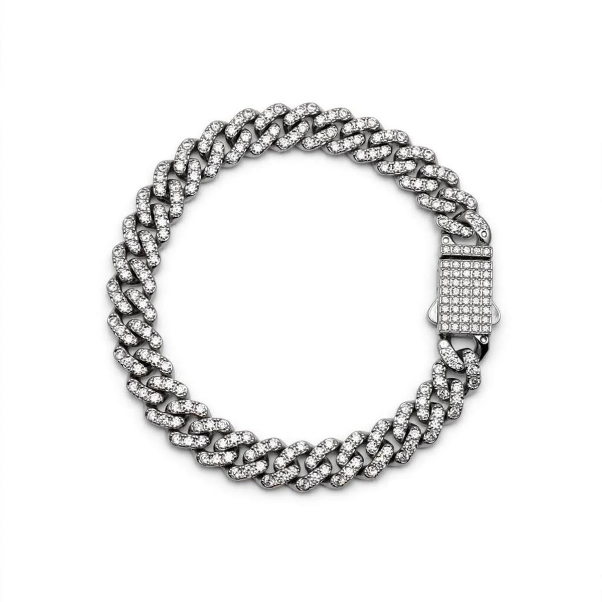 Iced Out Cuban LInk Bracelet