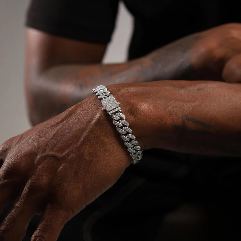 Iced Out Cuban LInk Bracelet