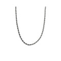 3mm silver rope chain 18 inch mens necklace stainless steel Orvian Vault