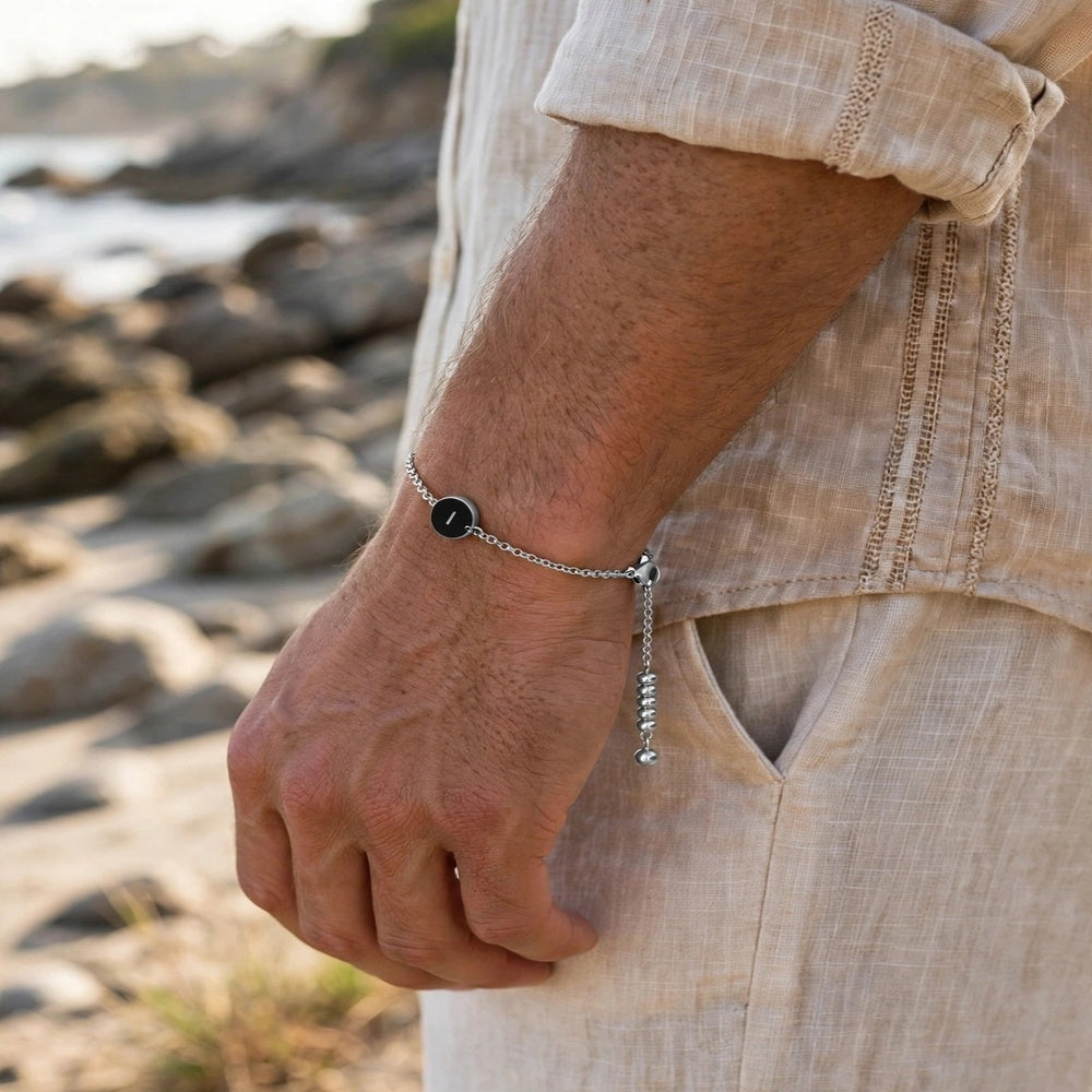 Minimalist bar bracelet