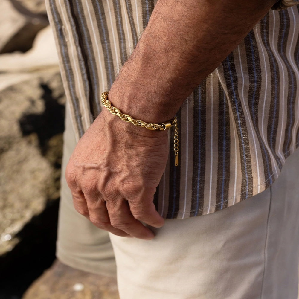 Rope Bracelet l Stainless Steel